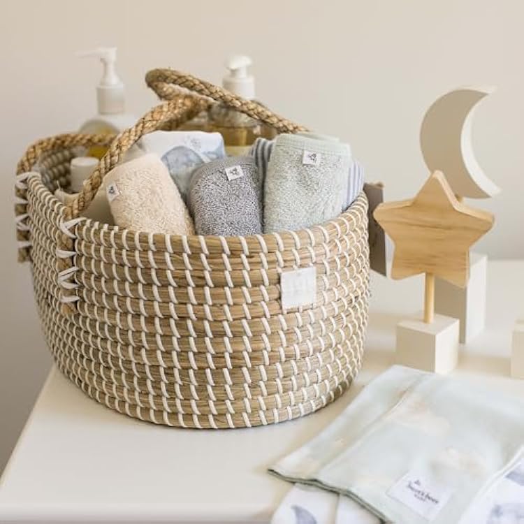 Burt's Bees Baby Infant Washcloths, 100% Organic Cotton, Soft and Super Absorbent Knit Terry & Woven Terry Wash Cloth