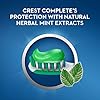Crest Complete Multi-Benefit Whitening Plus Herbal Mint Flavor Expressions Toothpaste, 6.0 oz (Pack of 6)
