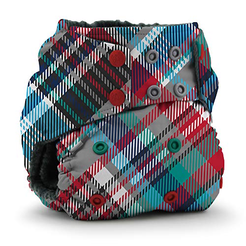 Image of Kanga Care Rumparooz G2 OBV Cloth Diaper Reusable One Size Pocket Diaper with Patented Inner Double Gusset 2 pcs Bamboo Rayon Insert Soaker | Billy (6-40+ lbs)