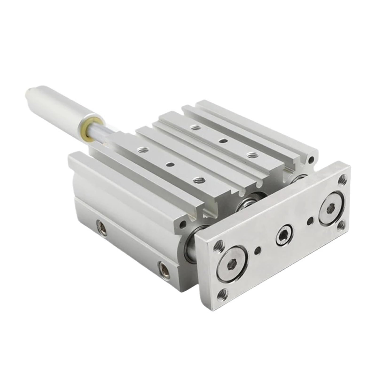 Vérin compact MGPM20 haute poussée à triple arbre pour automatisme