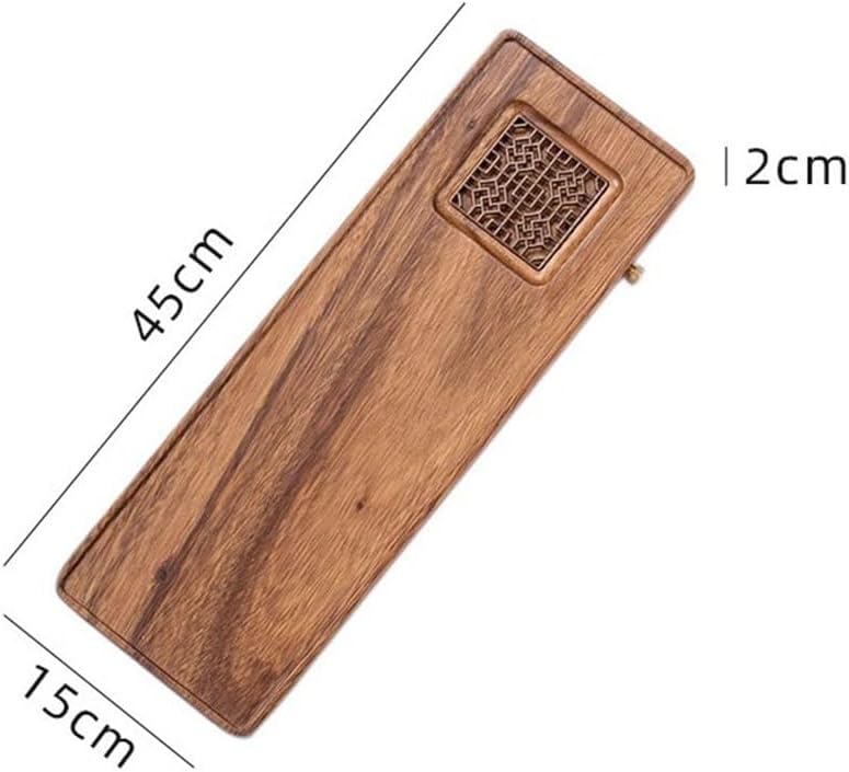 Walnut Drainage Type Rectangular Tea Tray Household Small Table Solid Wood Dry Bubble