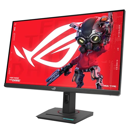 ROG Strix XG27ACG USB Type-C Monitor Gaming da 27” pollici 2560x1440, 180Hz Fast IPS, Tempo di Risposta 1ms, Extreme Low Motion Blur Sync, USB Type-C, G-Sync, HDR, Aura Sync, Nero - Monitor - Immagine 2
