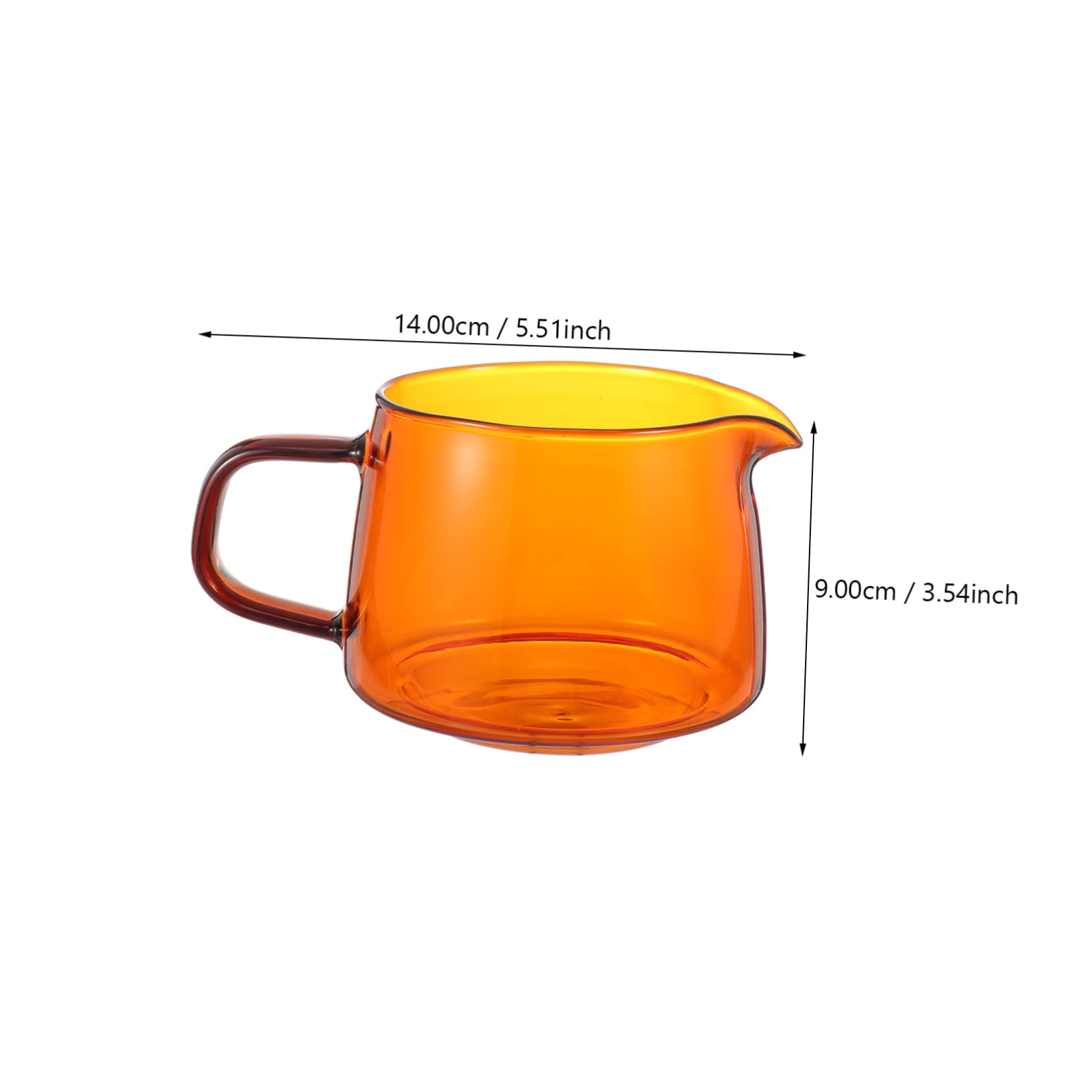 NAMOARLY Glass Pot Coffee Maker Inspired Stovetop Drip Pot Coffee Kettle Ergonomic Handle