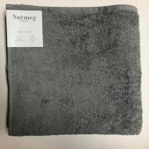 Nutmeg Bath Sheet Grey
