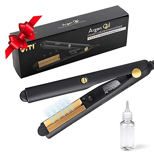 Hair Straightener Flat Iron, VITI Hair Curling and Straightening Iron with Spray
