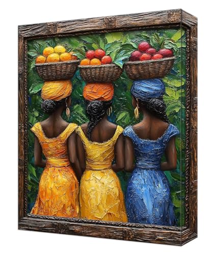 Peinture par numéro femme fruit adulte : kit DIY coloriage numéroté acrylique 70x90cm