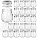 KAMOTA Mason Jars 10 oz With Regular Lids and Bands, Ideal for Jam, Honey, Wedding Favors, Shower Favors, Baby Foods, DIY Magnetic Spice Jars, 24 PACK, 30 Whiteboard Labels Included