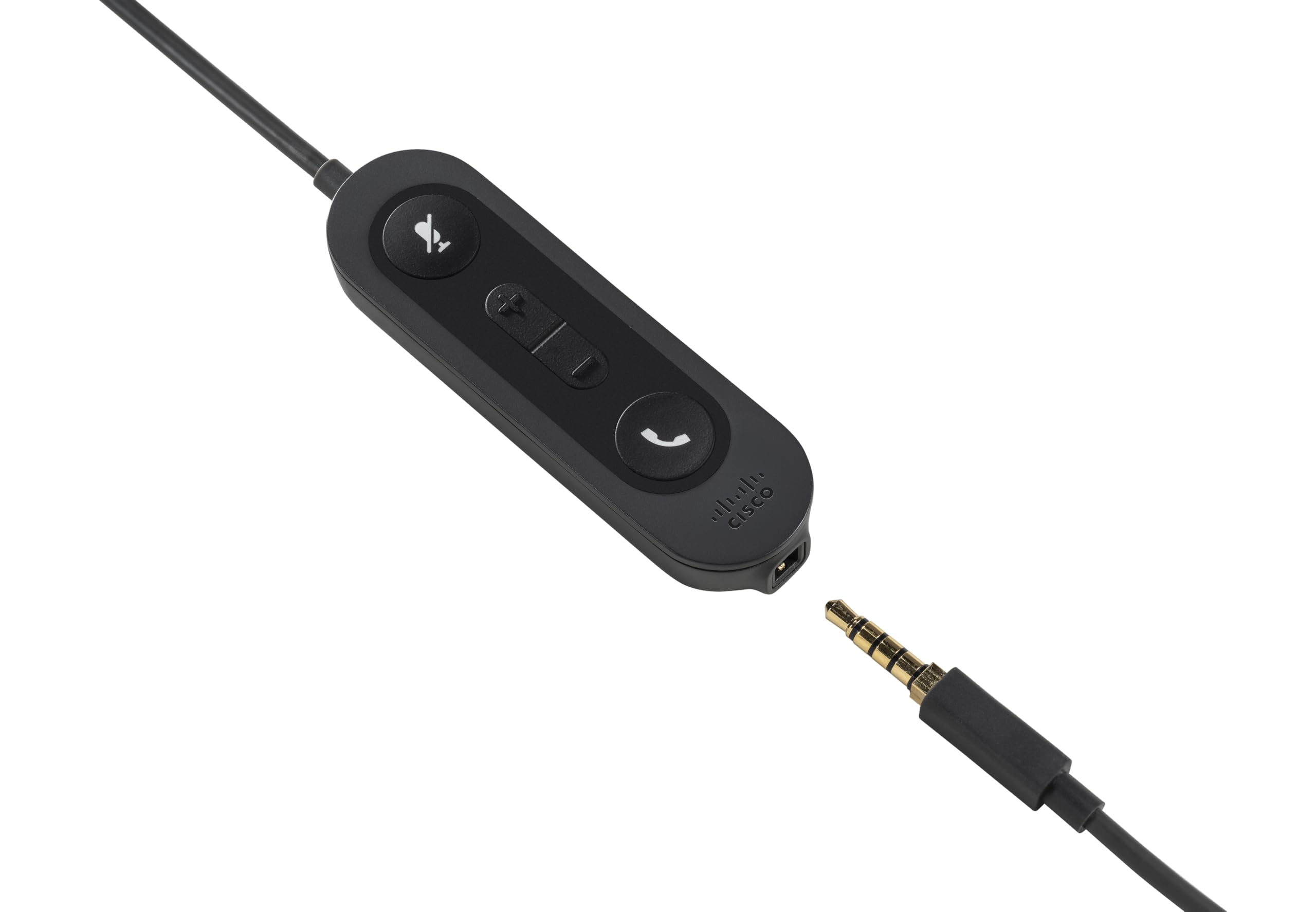 Cisco ヘッドセットCP-HS-W-521-USB=　2個セット Cisco 521 Wired Single Headset with 3.5mm CP-HS-W-521-USB= B&H