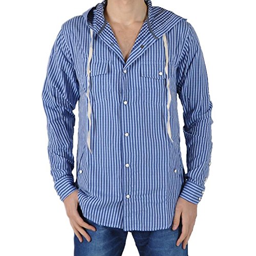 Chemise à capuche Riggy Bis Eleven Paris pour éviter le froid sans porter de veste lourde