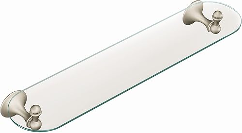 Moen DN7790BN - Estante de tocador de baño, níquel cepillado