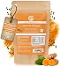 Produktbild QIDOSHA® Curcuma Extrakt Kapseln hochdosiert (Refill Bag), 120 Stk, 618 mg je Kapsel, davon 316 mg reiner Kurkuma-Extrakt mit 95% Curcuminoide und Piperin, vegan, laborgeprüft
