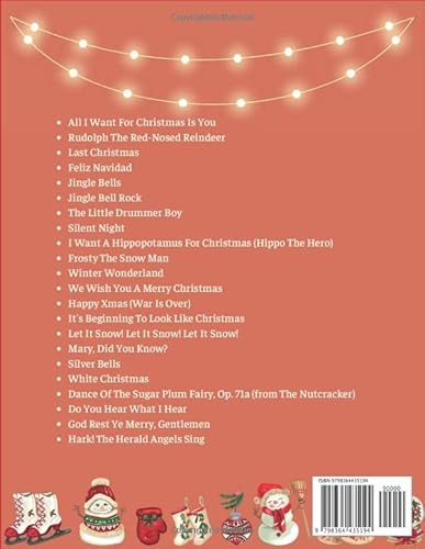 45 Christmas Sheet Music: Super Easy Songbook(45 Songs For Piano)