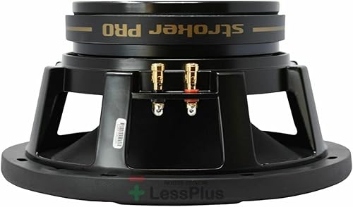 Miniatura 4 de CERWIN Vega CVMPCL10 10" 250W RMS  500W MAX Midrange Heavy Duty Industrial Cast Aluminum Basket Gold Speaker