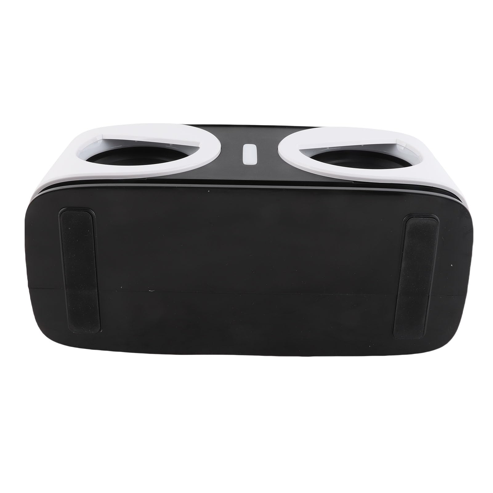 Máquina de Karaoke con 2 Micrófonos Inalámbricos, Altavoz Dual y Micrófono BT, Conjunto KTV con Efectos de Luz RGB para Fiestas en Casa Al Aire Libre (Blanca)