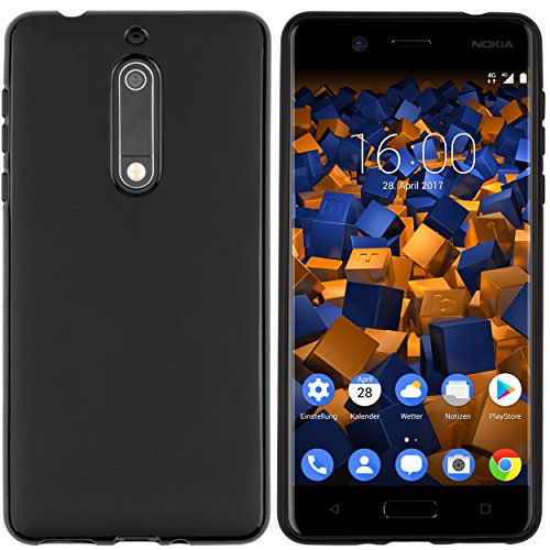 Mumbi Custodia Compatibile con Nokia 5, Nero