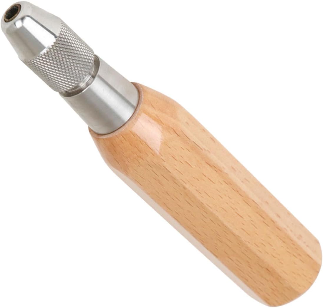 Kisangel Piano Tuning Tool Wooden Combination Piano Repair Accessory Integrated Tuning Hammer and Wrench for Accurate Tone