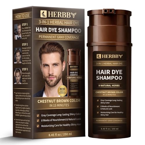 Shampoo Tinte HERBBY para Canas y Cambio de Color 250 ml miniatura 1