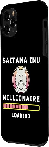 Vista 2 de Funda para iPhone 11 Pro Saitama Inu Millionaire Crypto Blockchain
