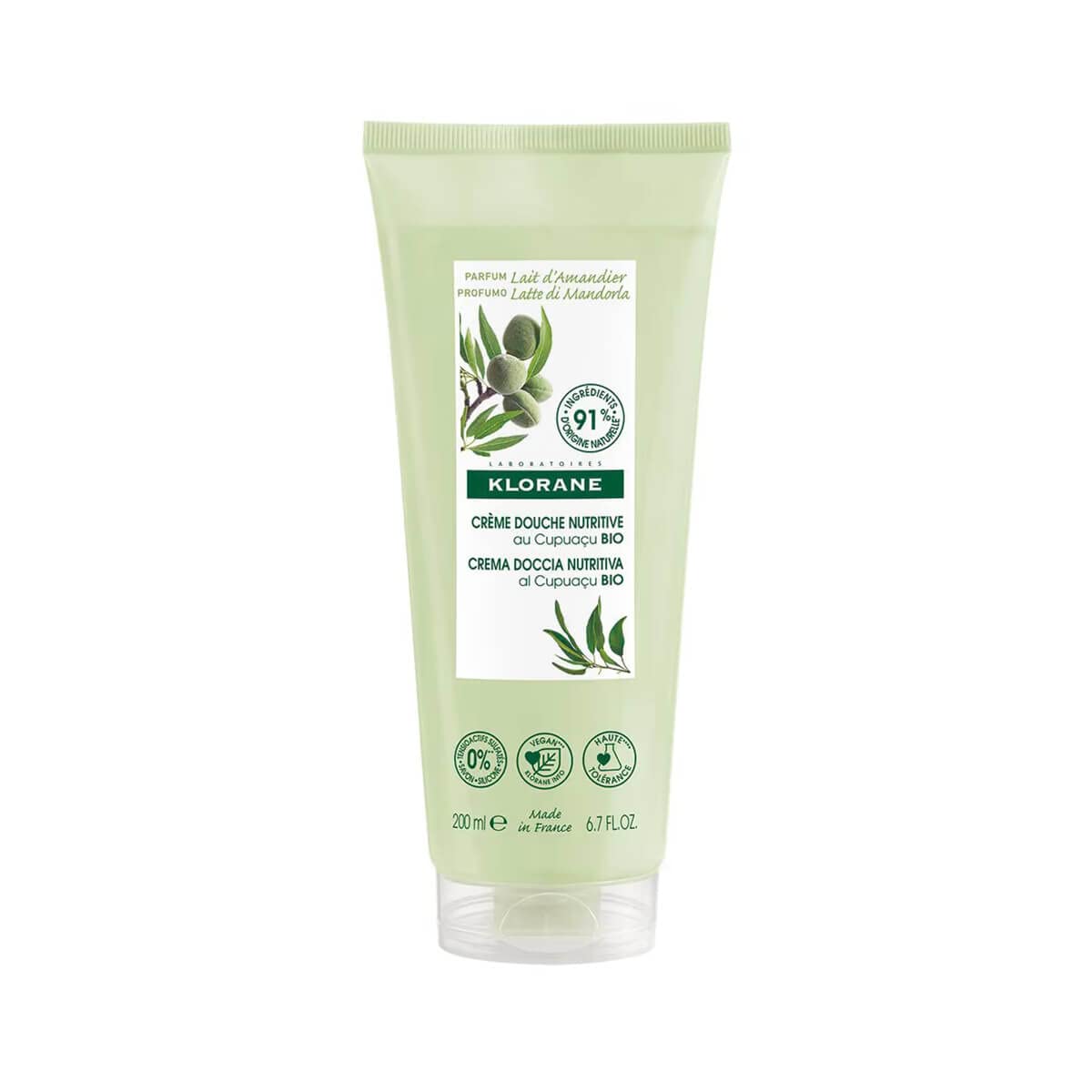 Klorane Almond Milk Shower Cream 200ml