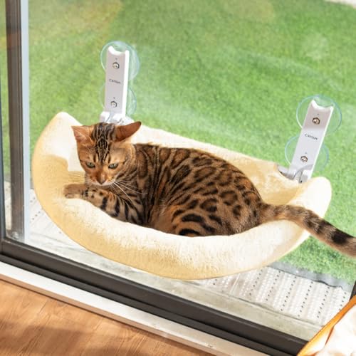 Hamac pour chats pliable pour libérer l'espace au sol avec son coussin