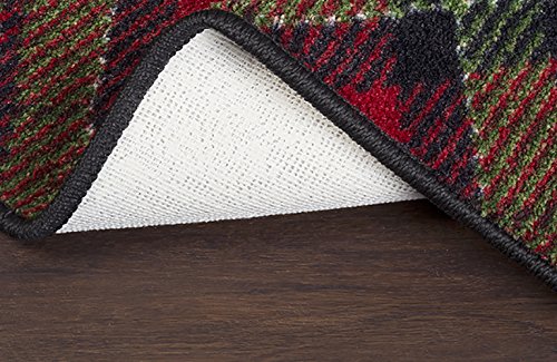 Milliken Holiday Collection Santa's Visit, 3'10"X5'4" Rectangle, Kris Kringle #TOP1