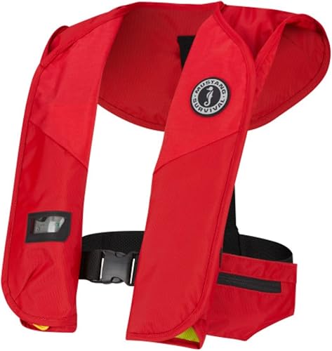Miniatura 7 de Mustang Survival M.I.T. 150 Automatic Inflatable PFD, US - Red, 4-Pack