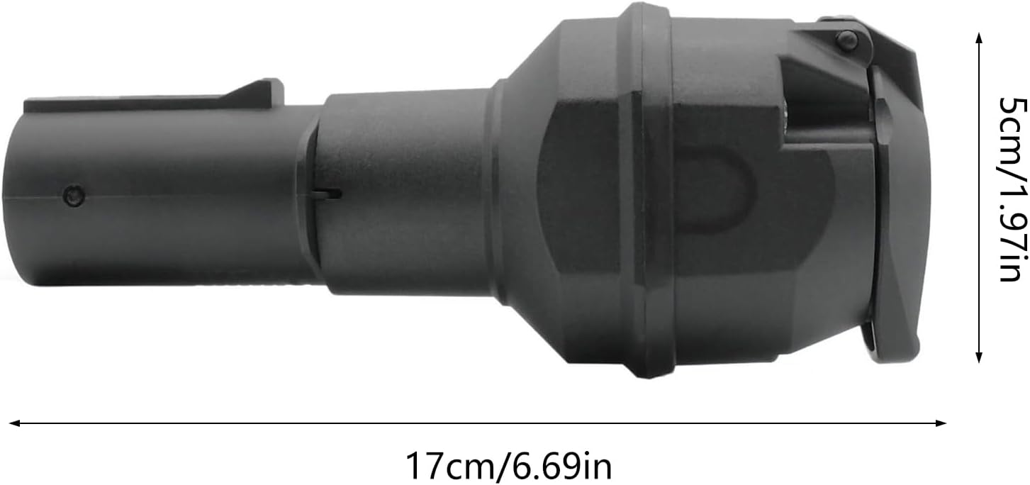 Trailer Light Converter 13-Pin Male Input 7-Way Female Output