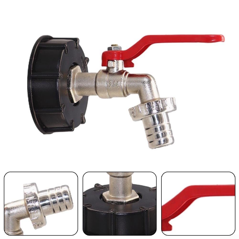 IBC RUBINETTO DI Scarico, Accessori per Serbatoio D'Acqua Da 1000L