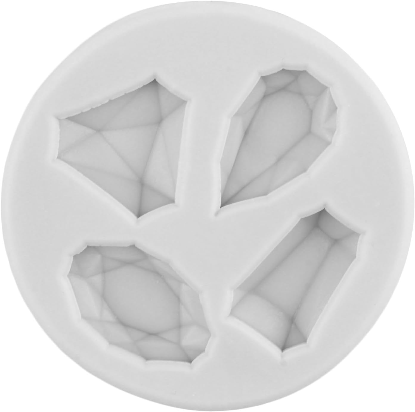 Gems Polymer Clay Mold 3D Diamond Gem Silicone Molds