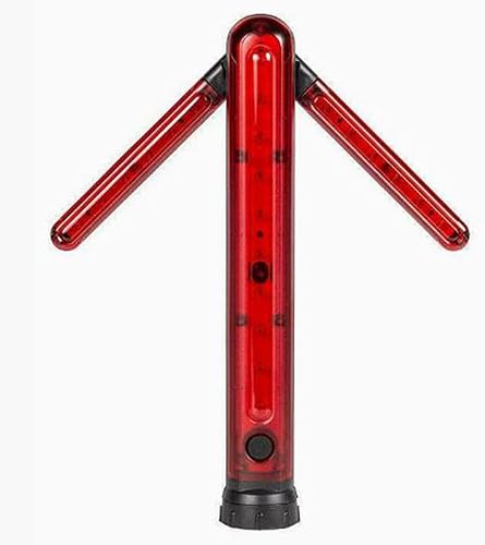 Bastones de seguridad de tráfico LED de tráfico de señal de emergencia de carretera bengalas de carretera de hoja extensible Luz de advertencia de