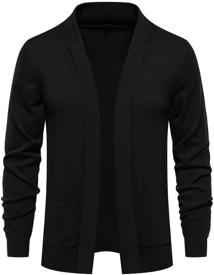 Men's Autumn Winter Business Knit Sweater Cardigan