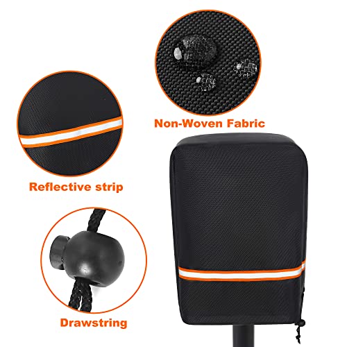 Electric Tongue Jack Cover Universal Rv Electric Tongue Trailer Protective Cover Camper Accessories For Outside(14″H X 5″W X 10″D) #TOP4