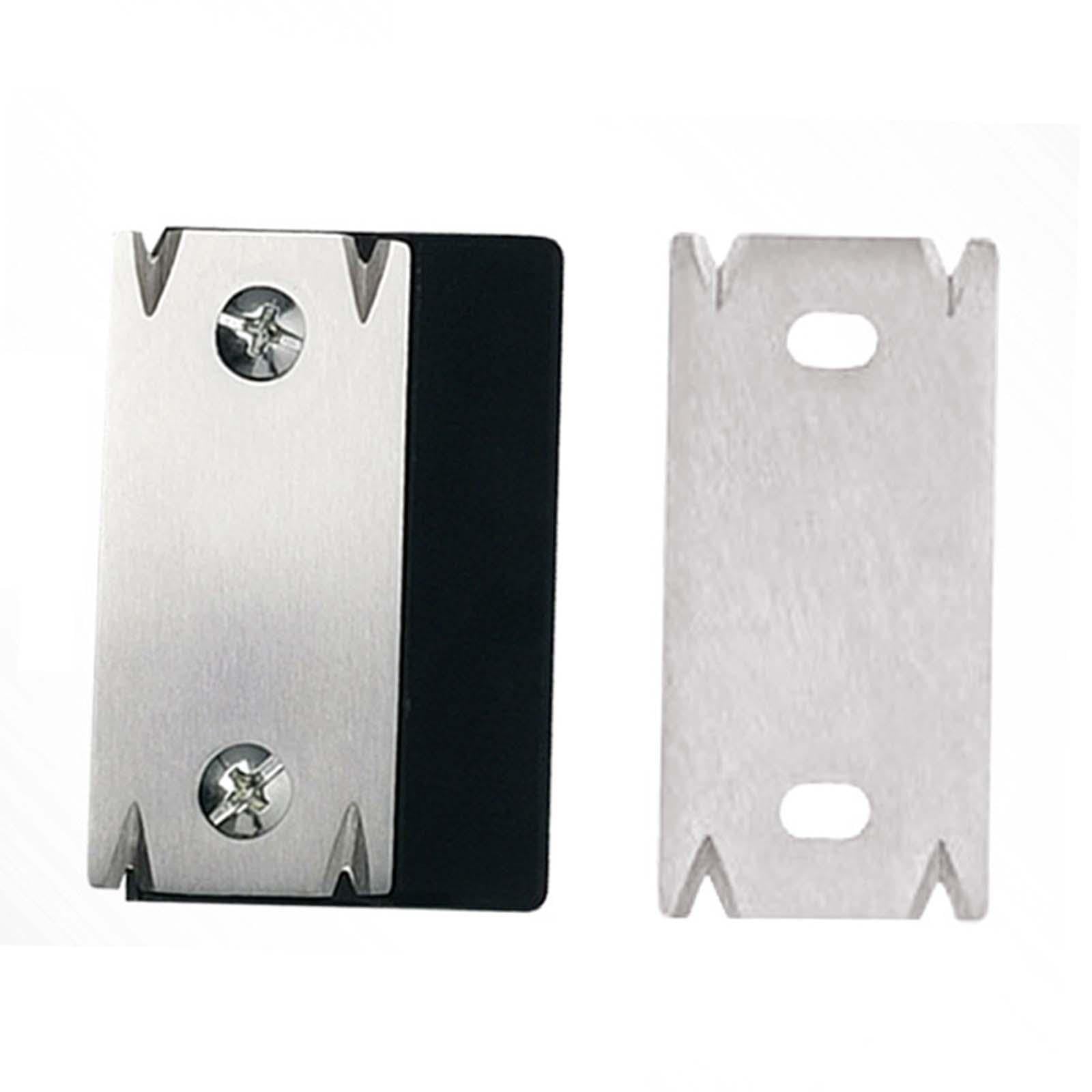Juego de 5 bandas de borde recortadora de bordes de carpintero, herramienta manual de bandas de bordes con hoja extra, 65 x 45 mm