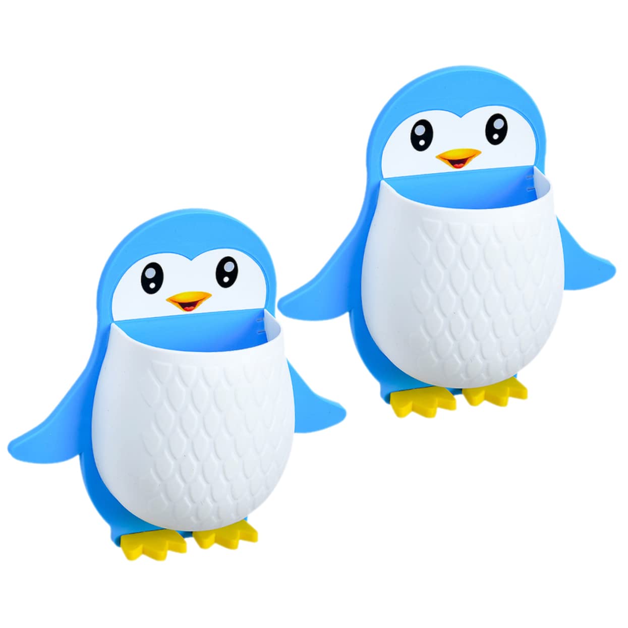 Alipis 6stücke Wandhalterung Für Fernbedienungen Im Niedlichen Pinguin-design Organizer Für Stifte Und Bürobedarf Für Küche Bad Büro Und Schlafzimmer