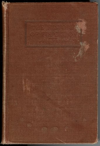 The History of Education ( Riverside Textbooks ... B00CBIKI2E Book Cover