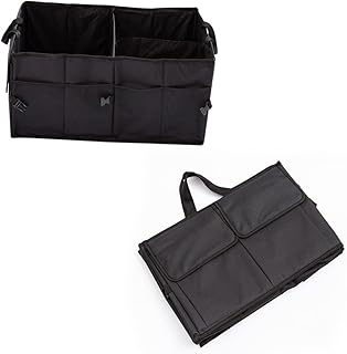 ibasenice 1Pc Caixas De Armazenamento Dobráveis Para O Teto Do Carro Organizadores De Porta-Malas De Carro Organizador De Inicialização Arrumado Caixa De Armazenamento Dobrável