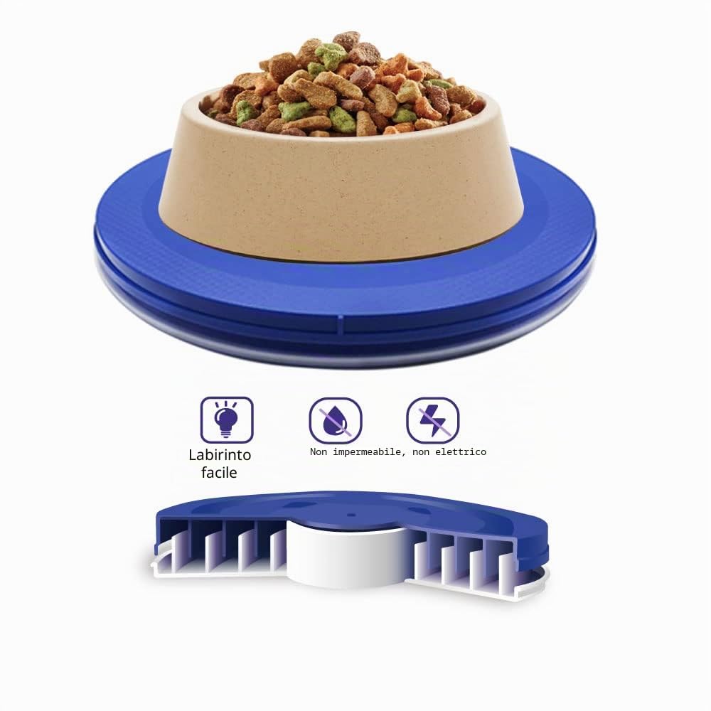 anti-ant Magic Tray, Shield, PET vassoio, prevenire House formiche arrampicarsi alimenti Blue