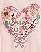 The Children's Place,Baby Girls,and Toddler Assorted Everyday Short Sleeve Graphic T-Shirts,Multipacks,Small Town/Western Boot/Heart 3-Pack,3 Years