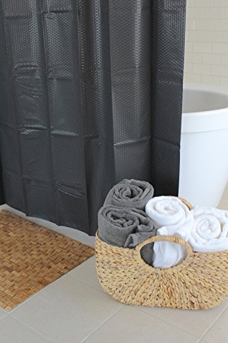 Splash Home Forro de cortina Motto Peva 4G de alta qualidade para chuveiros e banheiras sem PVC clor