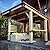 Joyside Cedar Wood Gazebo 10 ft. x 12 ft. - Patio Wood Gazebo with Cedar Frame and Metal Steel Roof Panels, Hardtop Gazebo for Patio Lawn Deck and Parties