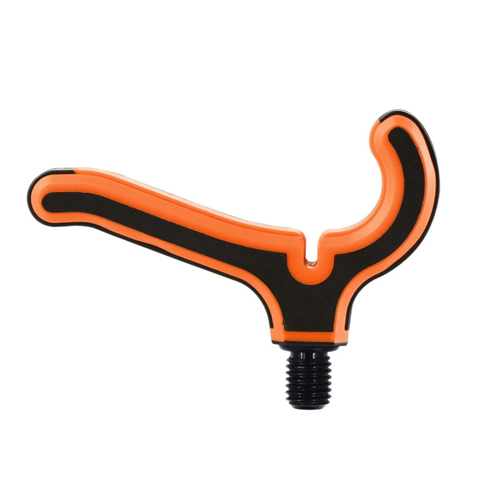 LADFRTYU Boat Fishing Rod Holder Universal Fishing Rod Holder Head 3/8in Thread Rest For(Orange)