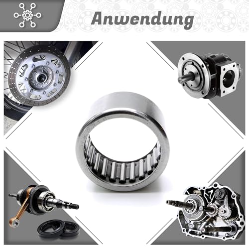 Parts and Parts Nadelhülse HK2216 22x28x16mm, Hochpräzise, hochbelastbar, reibungsarm, langlebiges Nadellager für Automobile, Maschinen und mechanische Geräte