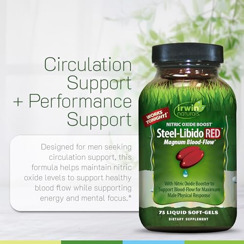 Irwin Naturals Steel-Libido RED Blood-Flow Support
