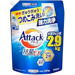 Attack 抗菌EX 液体洗剤 1000g　15個セット ヨドバシ.com - アタック アタック抗菌EX 液体洗剤 [詰替え用