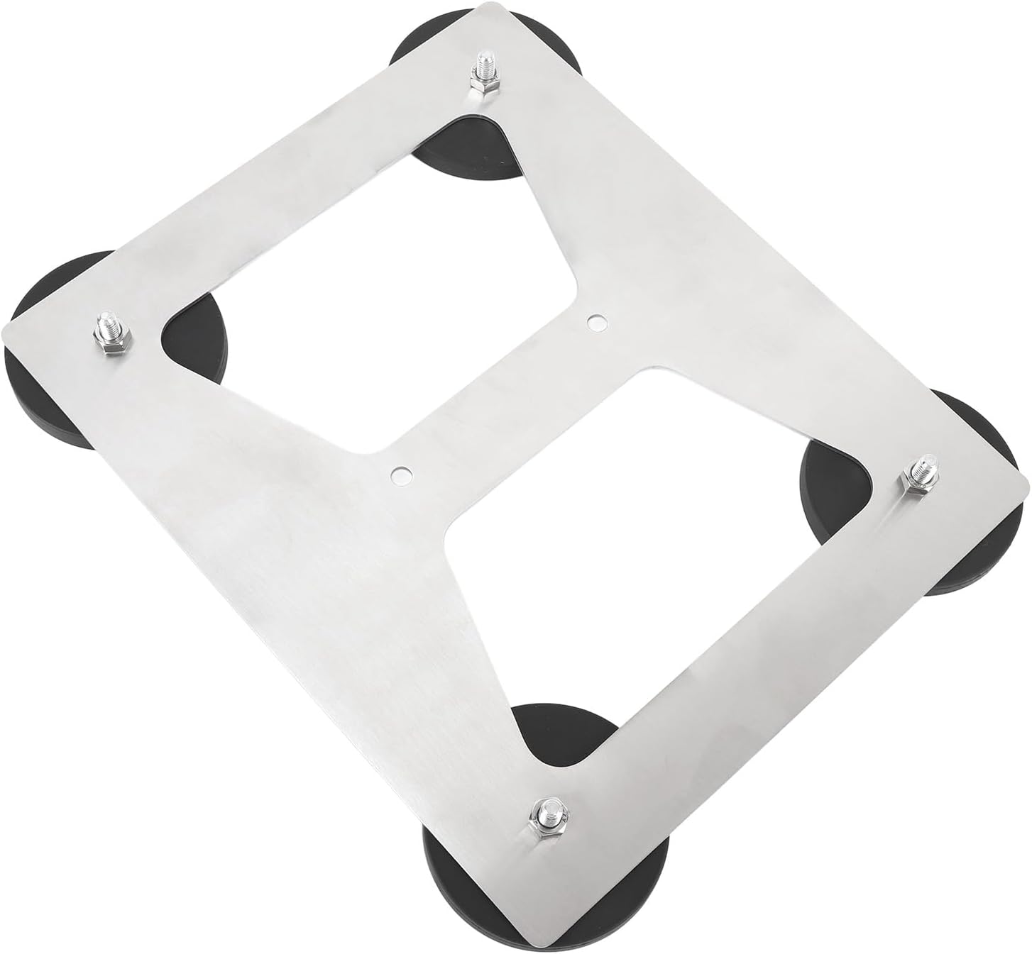 WALFRONT 264lb Satellite Magnetic Roof Car Mount Stainless Steel Secure Base for RV SUV Boat