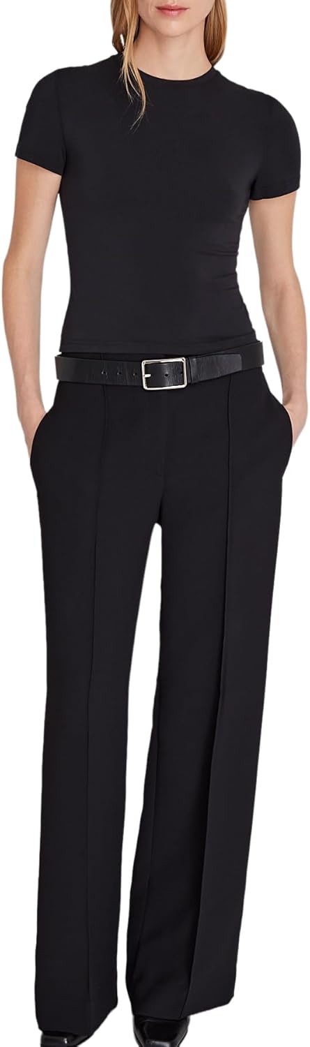 Club Monaco Womens Contour Tee - Image 3