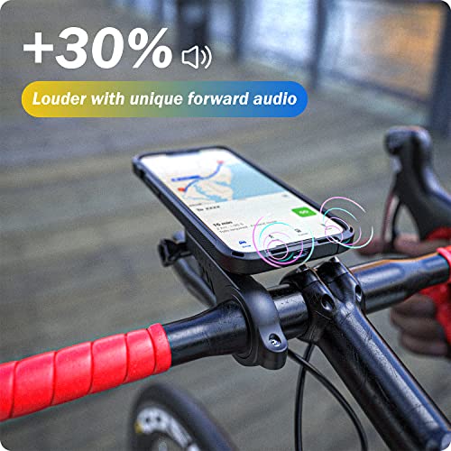 TUSITA Hülle für iPhone 14 (6.1 Zoll) - Fahrrad Handyhülle Kompatibel mit Quad Twist Lock Mount