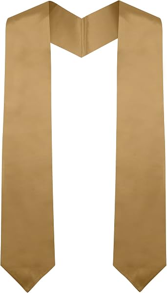 Graduation Stole,Plain Graduation Sash Unisex Adults Graduation Stole Class of 2026 2025 for Academic and Choral 70"