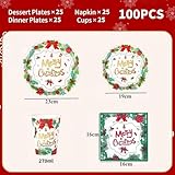 Zoom IMG-1 kaheign 100 pezzi stoviglie di Zoom IMG-1 kaheign 100 pezzi stoviglie di