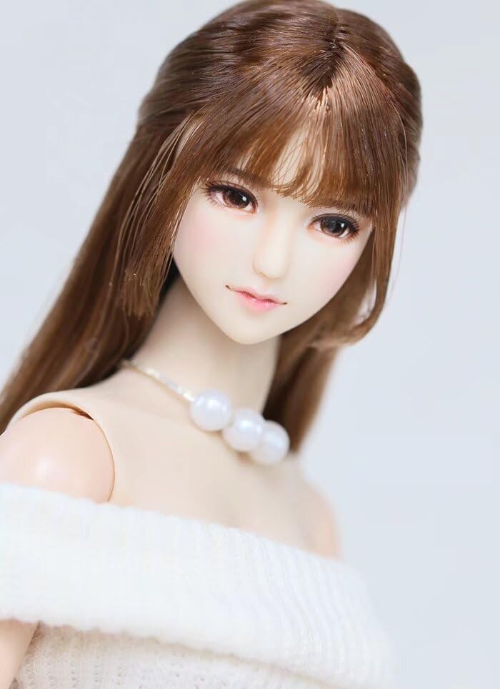 Amazon.co.jp: OSD 1/6 素体 フィギュア ドール 用 女性 ヘッド 頭